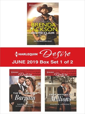 cover image of Harlequin Desire June 2019, Box Set 1 of 2
